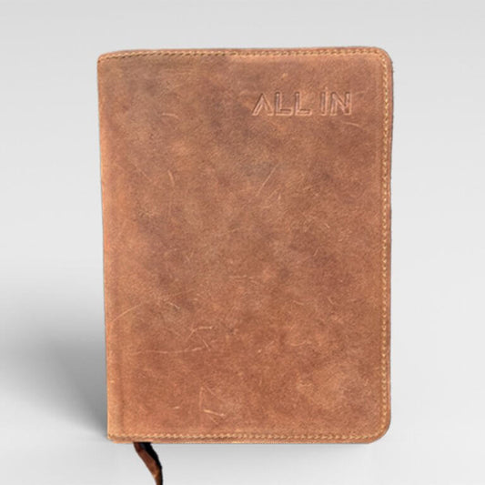 “All-In” Leather Journal