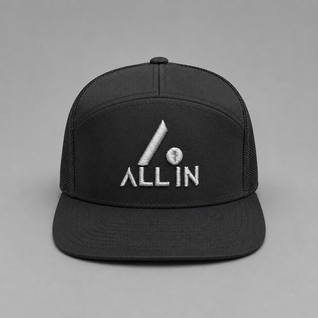 All In Flat Brim Hat