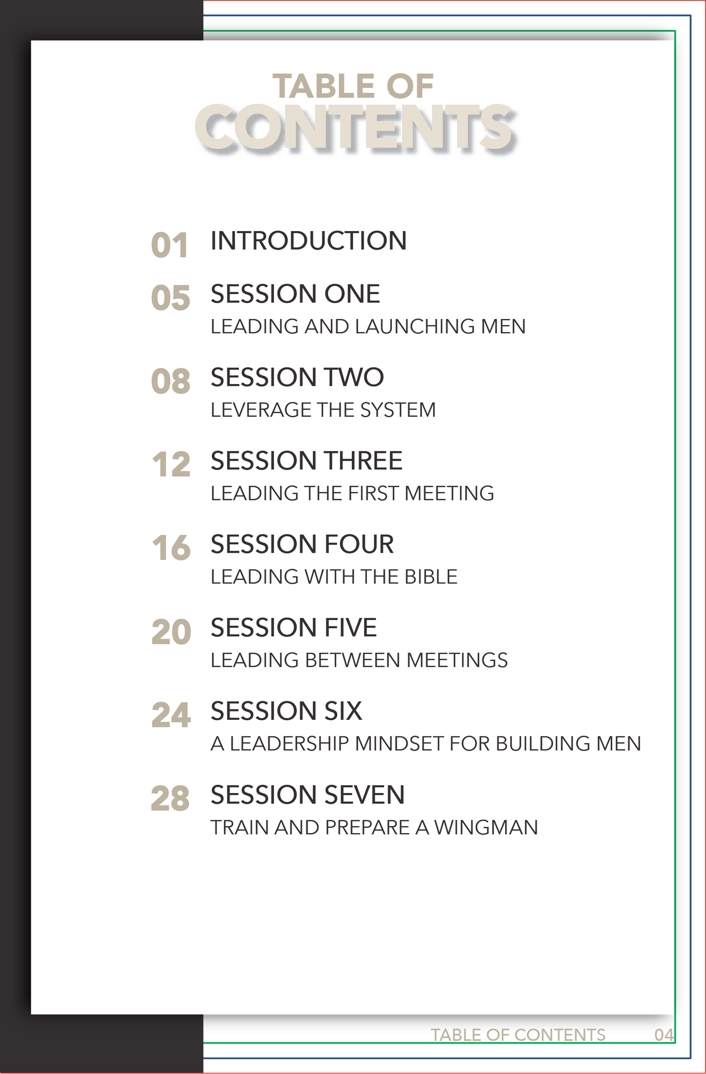 Building Men’s Ministry: Training & Multiplying Godly Leaders