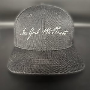 In God We Trust Hat - Black