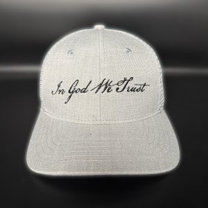 In God We Trust Hat - Grey