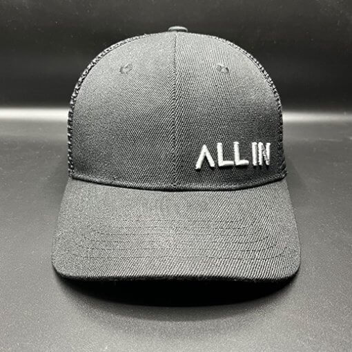 All In Hat | Trucker Mesh Black